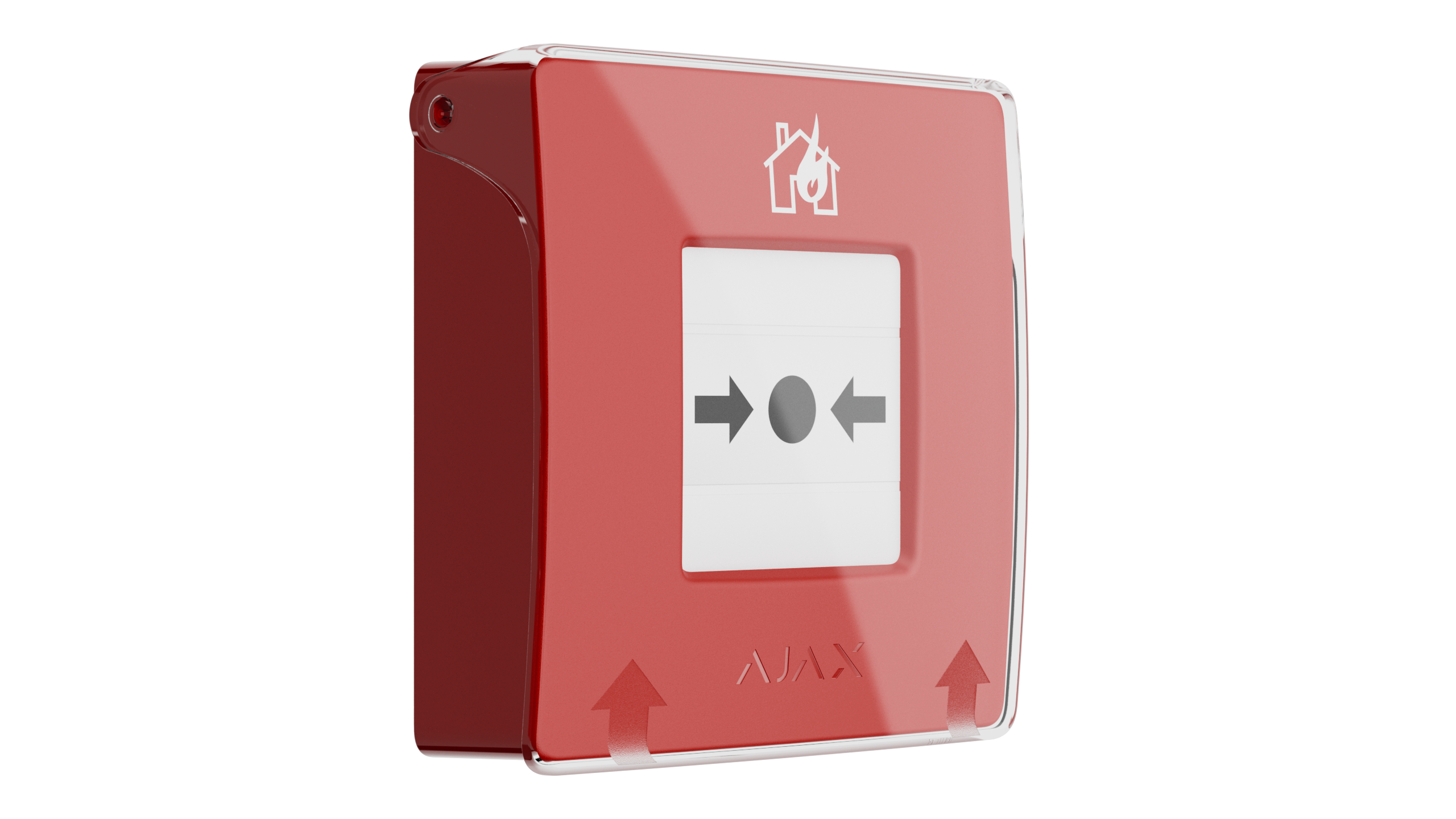 Render – Ajax ManualCallPoint (Red) Jeweller - front 3 4
