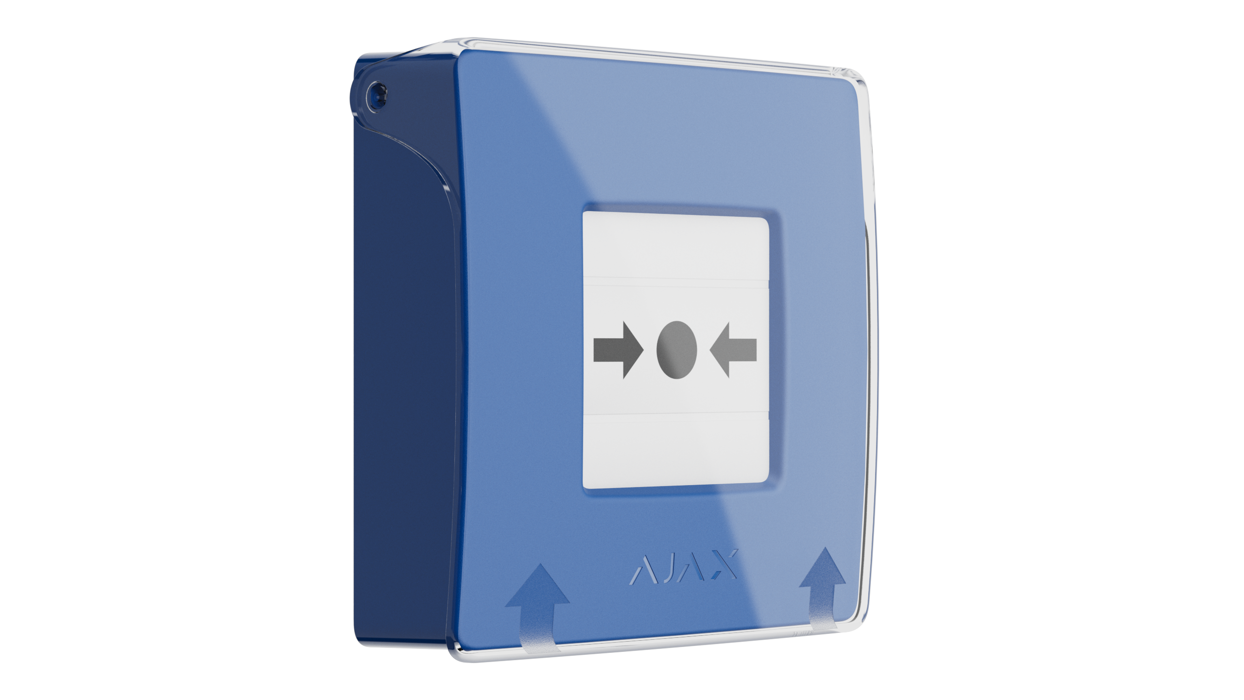 Render – Ajax ManualCallPoint (Blue) Jeweller - front 3 4